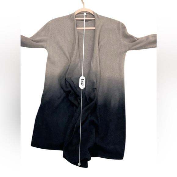 Barefoot Dreams Bamboo Chic Lite cardigan gradient color drape front sm/med - Picture 5 of 8